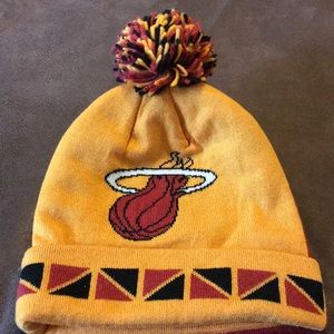 Mitchell & Ness Miami Heat Beanie Hat